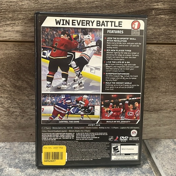 5 for $60 NHL 07 for PlayStation 2 - Picture 4 of 4